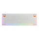 CHERRY K5 PRO TMR COMPACT clavier Gaming USB QWERTY Anglais américain Orange, Blanc