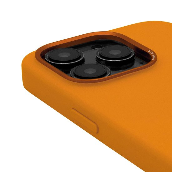 Decoded AntiMicrobial Siliconen Back Cover coque de protection pour téléphones portables 15,5 cm (6.12") Housse Abricot