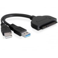 DeLOCK SATA/USB Converter 22-p SATA FM USB 3.0 A M, USB 2.0 A M