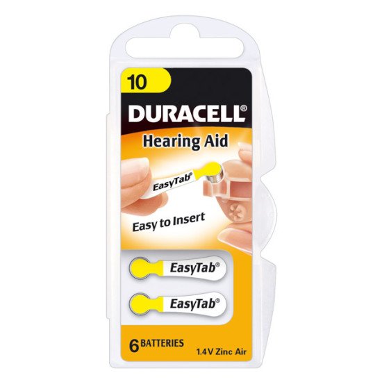 Duracell pile auditive type 10 / PR70 6p. Duracell pile auditive type 10 / PR70 6p.