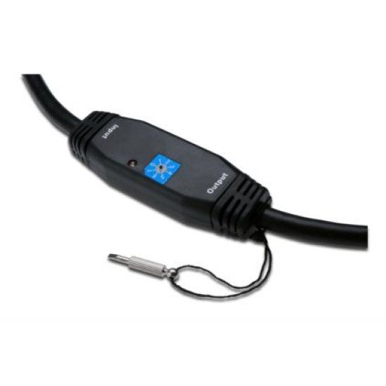 ASSMANN Electronic AK-330105-200-S câble HDMI 20 m HDMI Type A (Standard) Noir