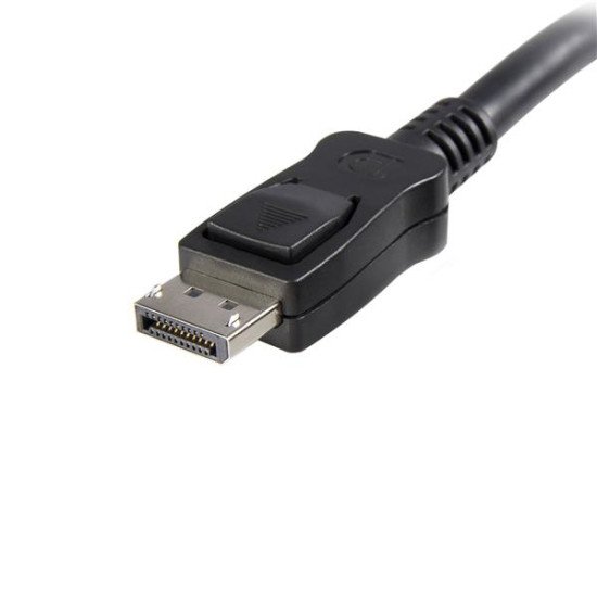 StarTech.com Câble DisplayPort 1.2 de 5m avec verrouillage - DisplayPort 4K - Cordon DP vers DP - M/M