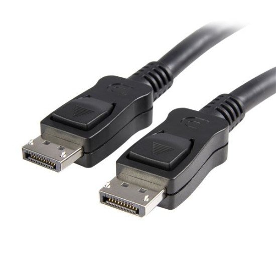 StarTech.com Câble DisplayPort 1.2 de 1m avec verrouillage - Cordon DP vers DP - M/M - DisplayPort 4K