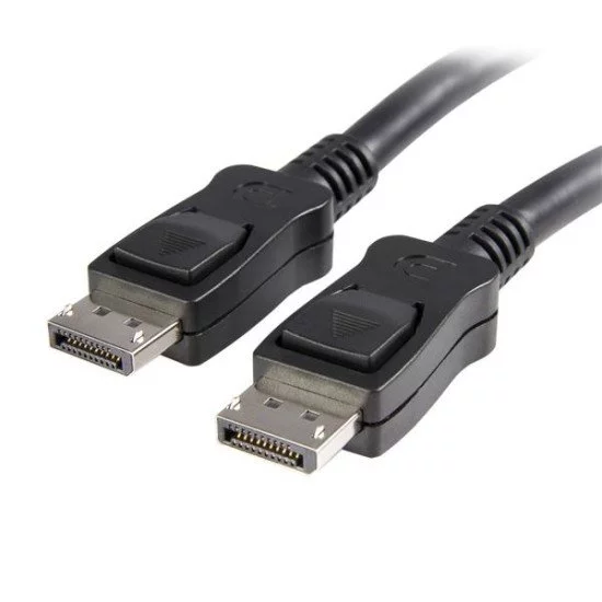 StarTech.com Câble certifié DisplayPort 1.2 de 2 m avec verrouillage - Cordon DP vers DP - M/M - DisplayPort 4K StarTech.com Câble certifié DisplayPort 1.2 de 2 m avec verrouillage - Cordon DP vers DP - M/M - DisplayPort 4K