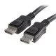 StarTech.com Câble certifié DisplayPort 1.2 de 2 m avec verrouillage - Cordon DP vers DP - M/M - DisplayPort 4K StarTech.com Câble certifié DisplayPort 1.2 de 2 m avec verrouillage - Cordon DP vers DP - M/M - DisplayPort 4K