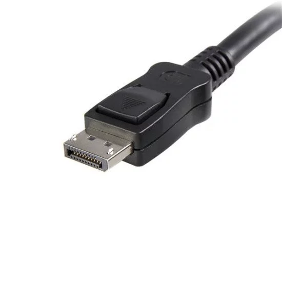 StarTech.com Câble certifié DisplayPort 1.2 de 2 m avec verrouillage - Cordon DP vers DP - M/M - DisplayPort 4K StarTech.com Câble certifié DisplayPort 1.2 de 2 m avec verrouillage - Cordon DP vers DP - M/M - DisplayPort 4K