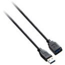 V7 Câble d'extension USB 3.0 A femelle vers USB 3.0 A mâle, noir 3m 10ft V7 Câble d'extension USB 3.0 A femelle vers USB 3.0 A mâle, noir 3m 10ft
