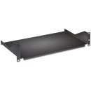 Intellinet Étagère cantilever 19", 2U, profondeur 400 mm, fixe, charge max. 25 kg, noire, garantie trois ans