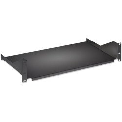 Intellinet Étagère cantilever 19", 2U, profondeur 400 mm, fixe, charge max. 25 kg, noire, garantie trois ans