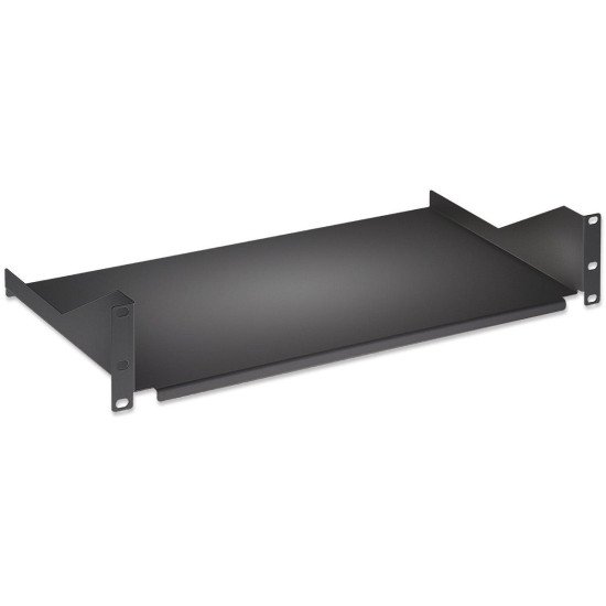 Intellinet Étagère cantilever 19", 2U, profondeur 400 mm, fixe, charge max. 25 kg, noire, garantie trois ans