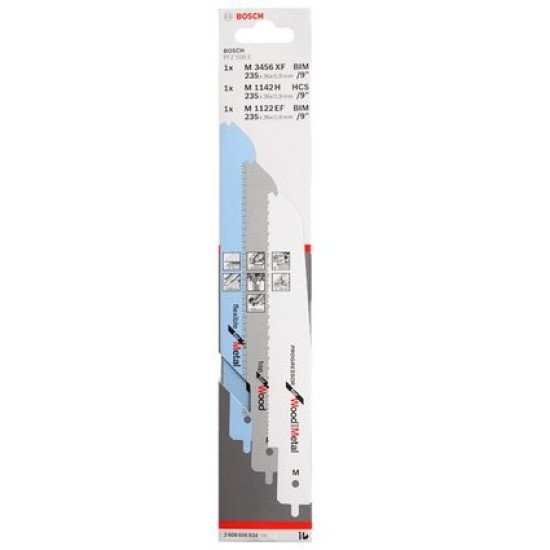 Bosch 2 608 656 934 Lame de scie sauteuse, à chantourner et sabre