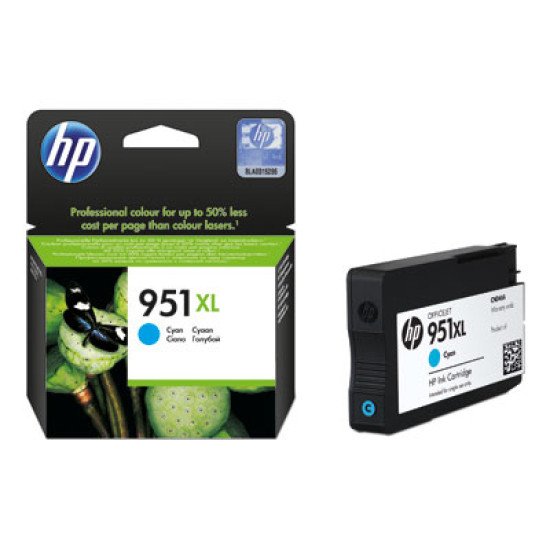 HP 951XL / CN046AE#BGX Cartouche encre / Cyan