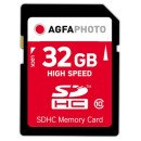 AgfaPhoto 32GB SDHC 32 Go Classe 10