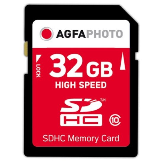 AgfaPhoto 32GB SDHC 32 Go Classe 10