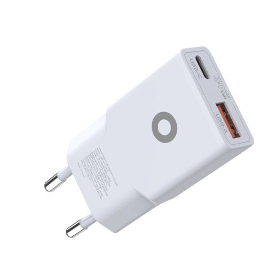 Mobile Origin MO-GAN30W-MO16 chargeur d'appareils mobiles Universel Blanc USB Charge rapide Intérieure
