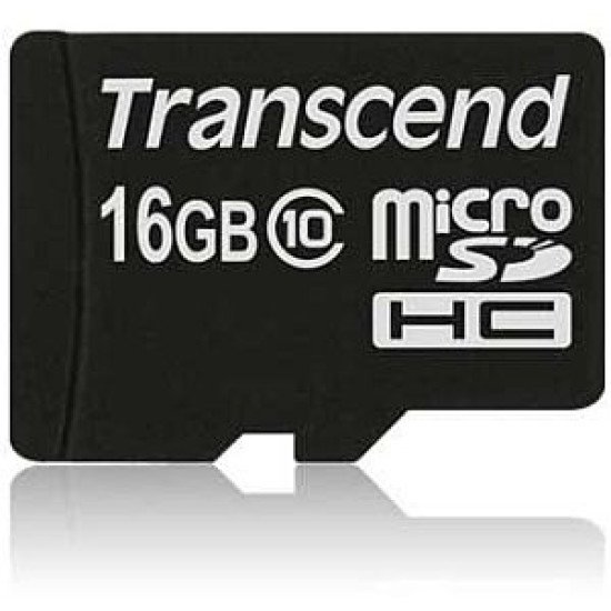 Transcend TS16GUSDC10 mémoire flash 16 Go MicroSDHC NAND Classe 10