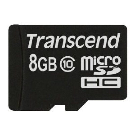 Transcend TS8GUSDC10 mémoire flash 8 Go MicroSDHC Classe 10