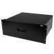 StarTech.com Tiroir de stockage en acier noir 4U pour racks et armoires 48 cm