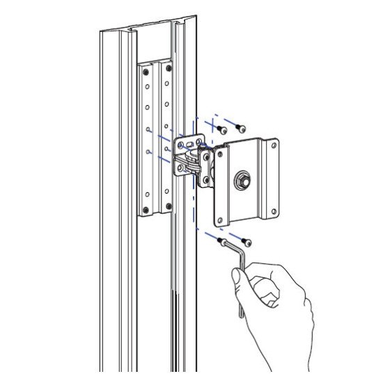 Ergotron Track Mount Bracket Kit