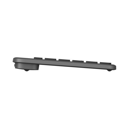 Logitech Signature Slim Solar+ K980 clavier Universel RF sans fil + Bluetooth QWERTY Italien Graphite