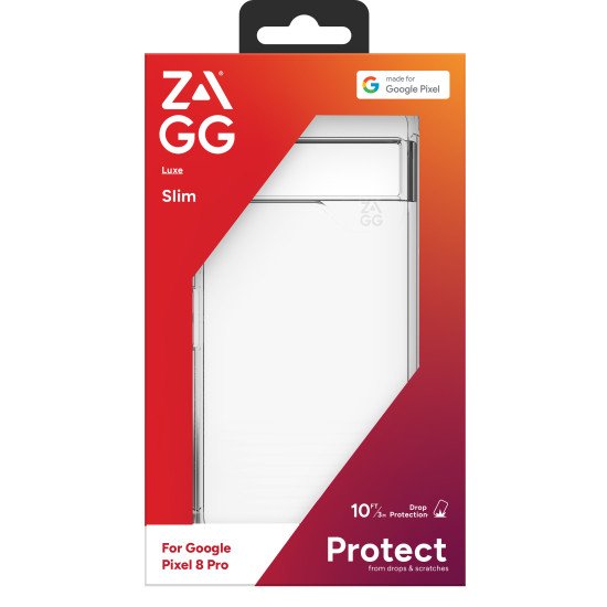 ZAGG Luxe coque de protection pour téléphones portables 17 cm (6.7") Housse Transparent