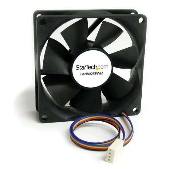 StarTech.com Ventilateur d'Ordinateur 80 mm avec PMW - Connecteur à Modulation d'Impulsion en Durée StarTech.com Ventilateur d'Ordinateur 80 mm avec PMW - Connecteur à Modulation d'Impulsion en Durée