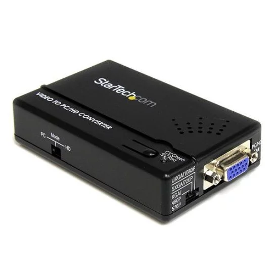 StarTech.com Convertisseur de balayage composite et S-vidéo vers VGA StarTech.com Convertisseur de balayage composite et S-vidéo vers VGA