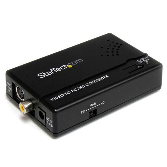 StarTech.com Convertisseur de balayage composite et S-vidéo vers VGA