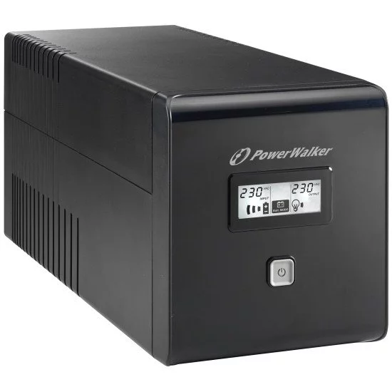 PowerWalker VI 1000 LCD 1 kVA 600 W 4 sortie(s) CA PowerWalker VI 1000 LCD 1 kVA 600 W 4 sortie(s) CA