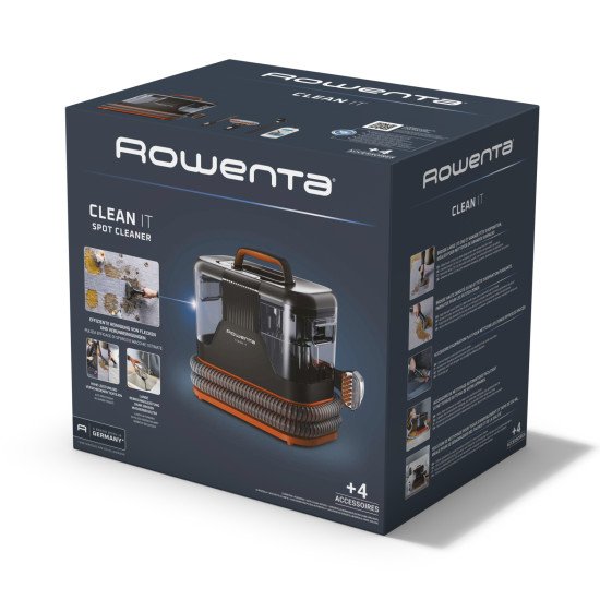 Rowenta Clean It IN5011F0 Aspirateur 1,5 L Humide 400 W Sans sac