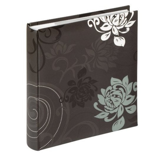 Walther Design Grindy album photo et protège-page Noir, Gris 200 feuilles 11.5x15.5cm