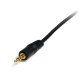 StarTech.com Câble audio stéréo de 1 m - Mâle 3,5 mm vers mâle 2 x RCA