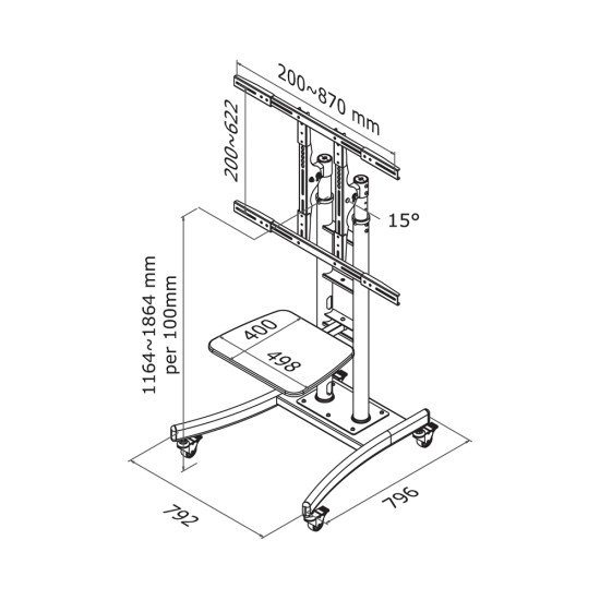 Newstar PLASMA-M2000E support tv Newstar PLASMA-M2000E support tv