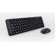 Logitech MK220 Ensemble Clavier et souris sans fil Noir QWERTY US Int Noir