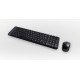 Logitech MK220 Ensemble Clavier et souris sans fil Noir QWERTY US Int Noir