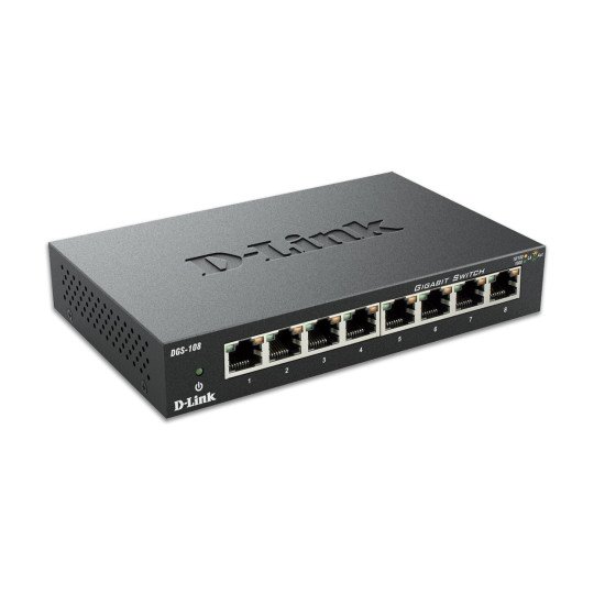 D-Link DGS-108 Switch Gigabit Ethernet