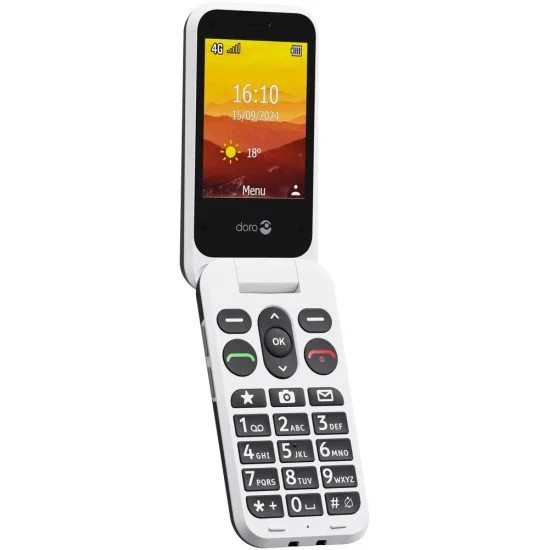 Doro Leva L30 7,11 cm (2.8") 142,7 g Noir, Blanc Téléphone numérique Doro Leva L30 7,11 cm (2.8") 142,7 g Noir, Blanc Téléphone numérique