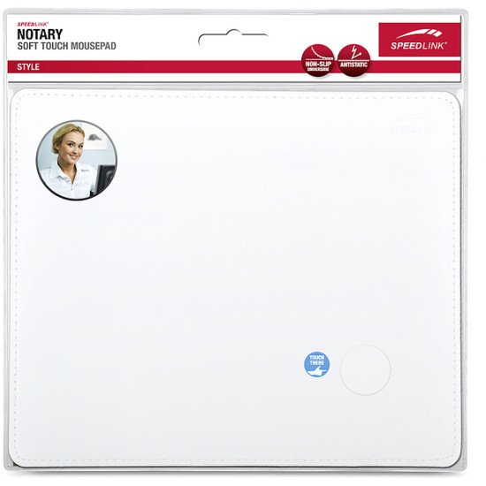 SPEEDLINK SL-6243-LWT tapis de souris Blanc