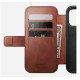 Nomad Modern Leather Folio coque de protection pour téléphones portables 16 cm (6.3") Marron