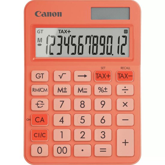 Canon LS-125KB calculatrice Bureau Calculatrice basique Orange Canon LS-125KB calculatrice Bureau Calculatrice basique Orange