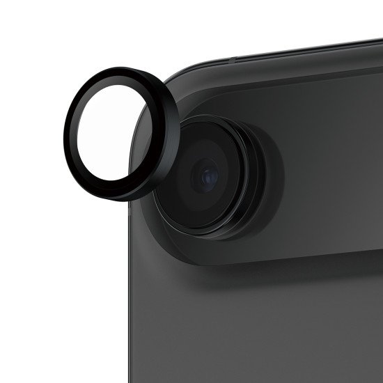 PanzerGlass ® Hoops® Black Camera Lens Protector iPhone 17 Air Protection d'écran transparent Apple 1 pièce(s)
