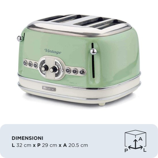 Ariete 0156/04 6 4 part(s) 1600 W Vert