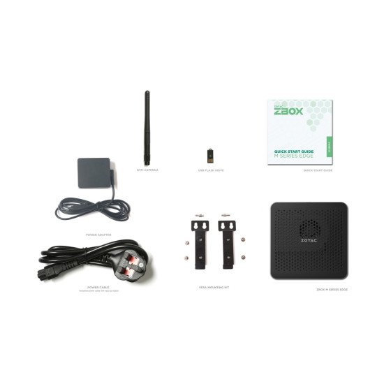 Zotac ZBOX -MI668-BE barebone PC/ poste de travail Taille pc 0,64l Noir i7-1360P 2,2 GHz Zotac ZBOX -MI668-BE barebone PC/ poste de travail Taille pc 0,64l Noir i7-1360P 2,2 GHz