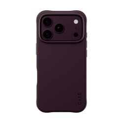 PanzerGlass CARE™ by ® Samba Case Dark Cherry w. MagSafe iPhone 2026 Pro | 17 Pro coque de protection pour téléphones portables Housse Transparent
