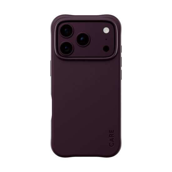 PanzerGlass CARE™ by ® Samba Case Dark Cherry w. MagSafe iPhone 2026 Pro | 17 Pro coque de protection pour téléphones portables Housse Transparent