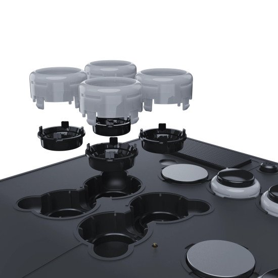 PDP Victrix Pro KO Leverless Fight Stick Gris USB Fightstick PC, PlayStation 4, PlayStation 5