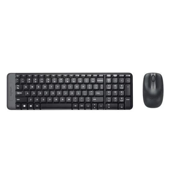 Logitech Wireless Combo MK220 clavier Souris incluse sans fil QWERTY Italien Noir Logitech Wireless Combo MK220 clavier Souris incluse sans fil QWERTY Italien Noir
