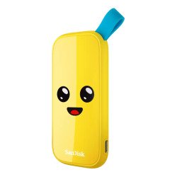 SanDisk SDSSDE30-1T00-G25F lecteur à circuits intégrés externe 1 To USB Type-C 3.2 Gen 2 (3.1 Gen 2) Jaune