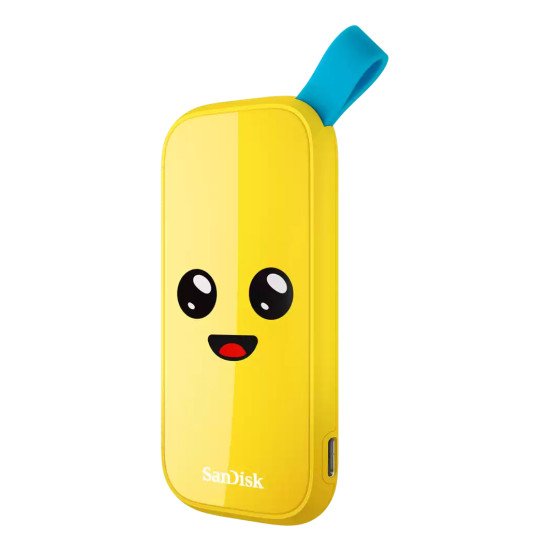 SanDisk SDSSDE30-1T00-G25F lecteur à circuits intégrés externe 1 To USB Type-C 3.2 Gen 2 (3.1 Gen 2) Jaune