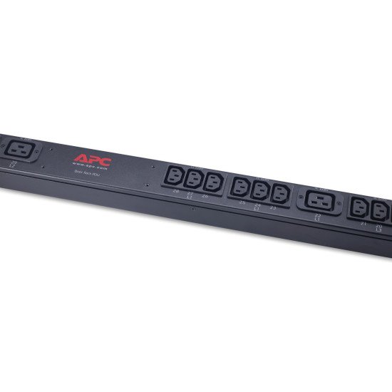 APC Rack PDU, Basic, Zero U, 11 kW, 230V, (36) C13 & (6) C19 unité de distribution d'énergie 42 sortie(s) CA 0U Noir